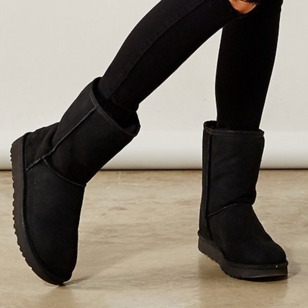 UGG Classic Short II Suede Water-Repellent Boots